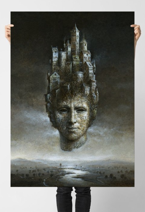 Plakat OBRAZ PORTRET MIASTO kolor