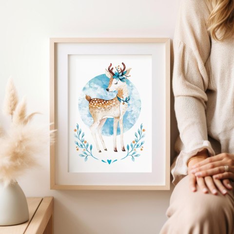 Plakat SARENKA pokój dziecka kolor