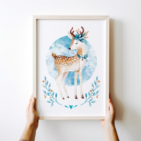 Plakat SARENKA pokój dziecka kolor