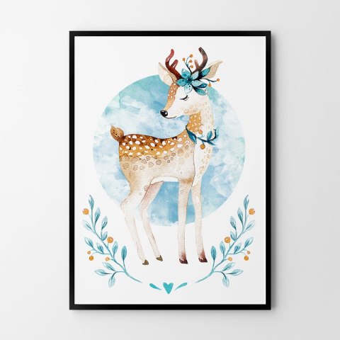 Plakat SARENKA pokój dziecka kolor